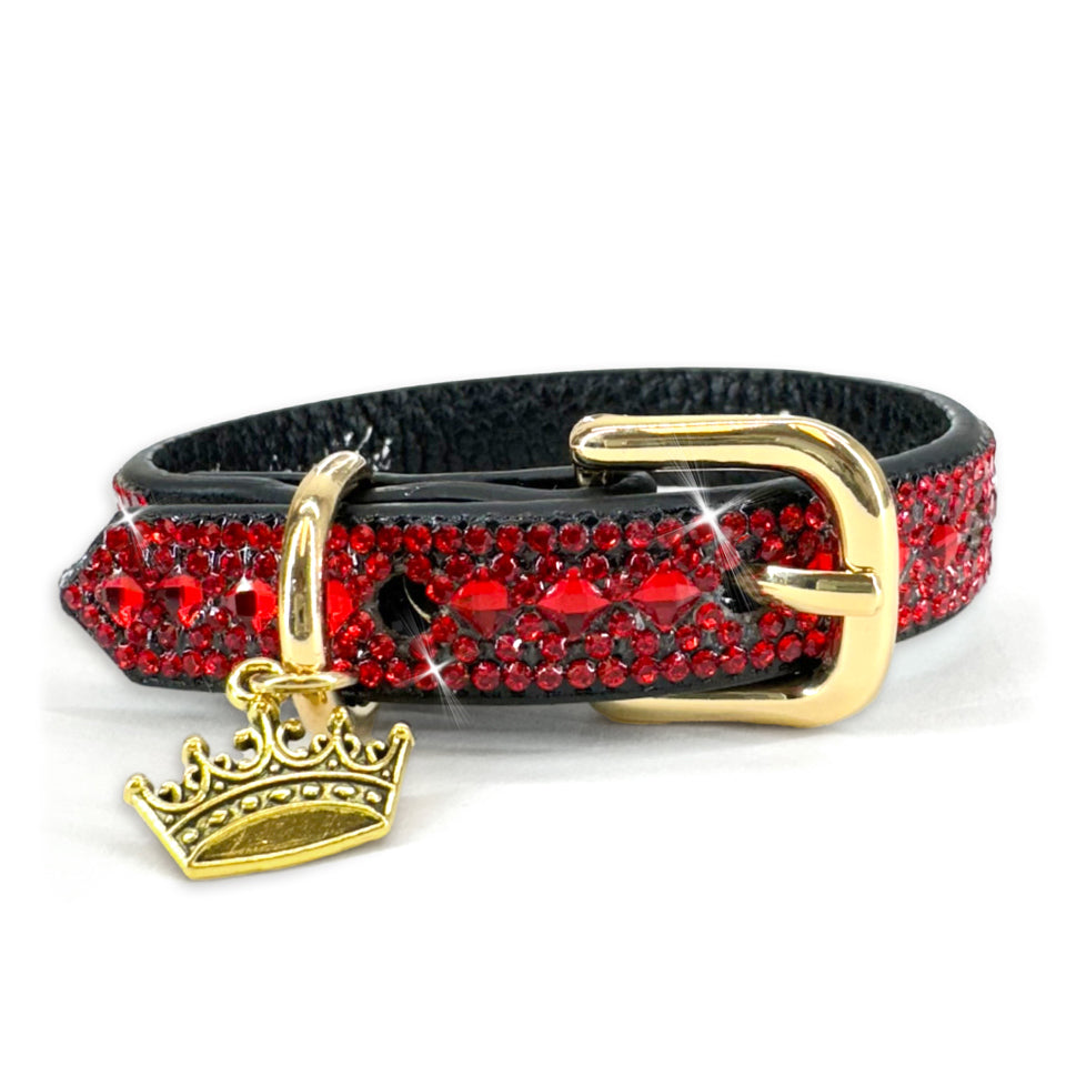 ARISTOCAT COLLECTION CAT COLLAR LIGHT RED