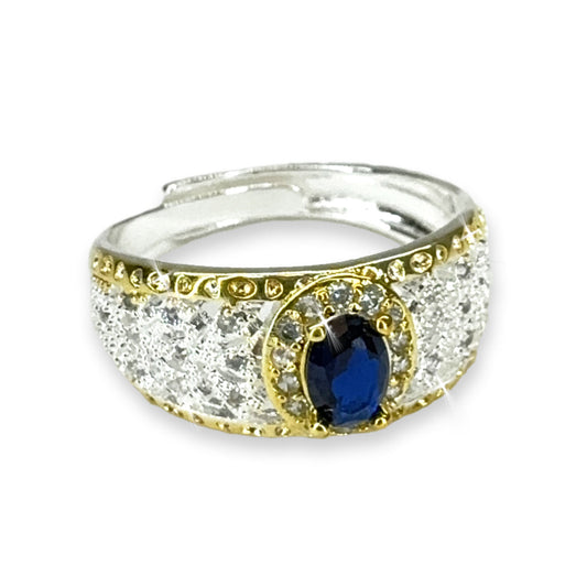 RING BLUE CRYSTAL